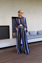 Stripe Viscose Florence Shirt