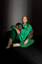 Jade Cowl Neck Jumper Jade S/M