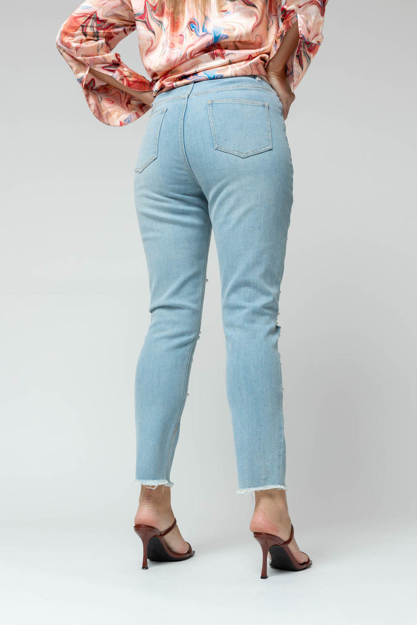 White Pearl Jean 50094d P