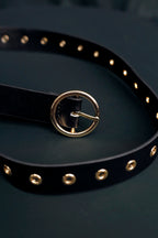 Black Eyelet Belt - FINAL SALE