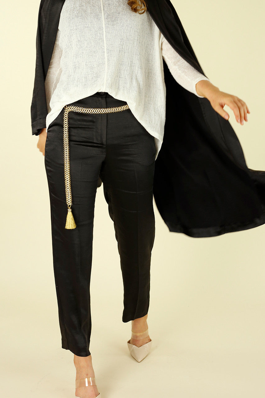 Gold Tassel Chain Belt - SALE