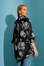 Black Rose Victoria Blouse