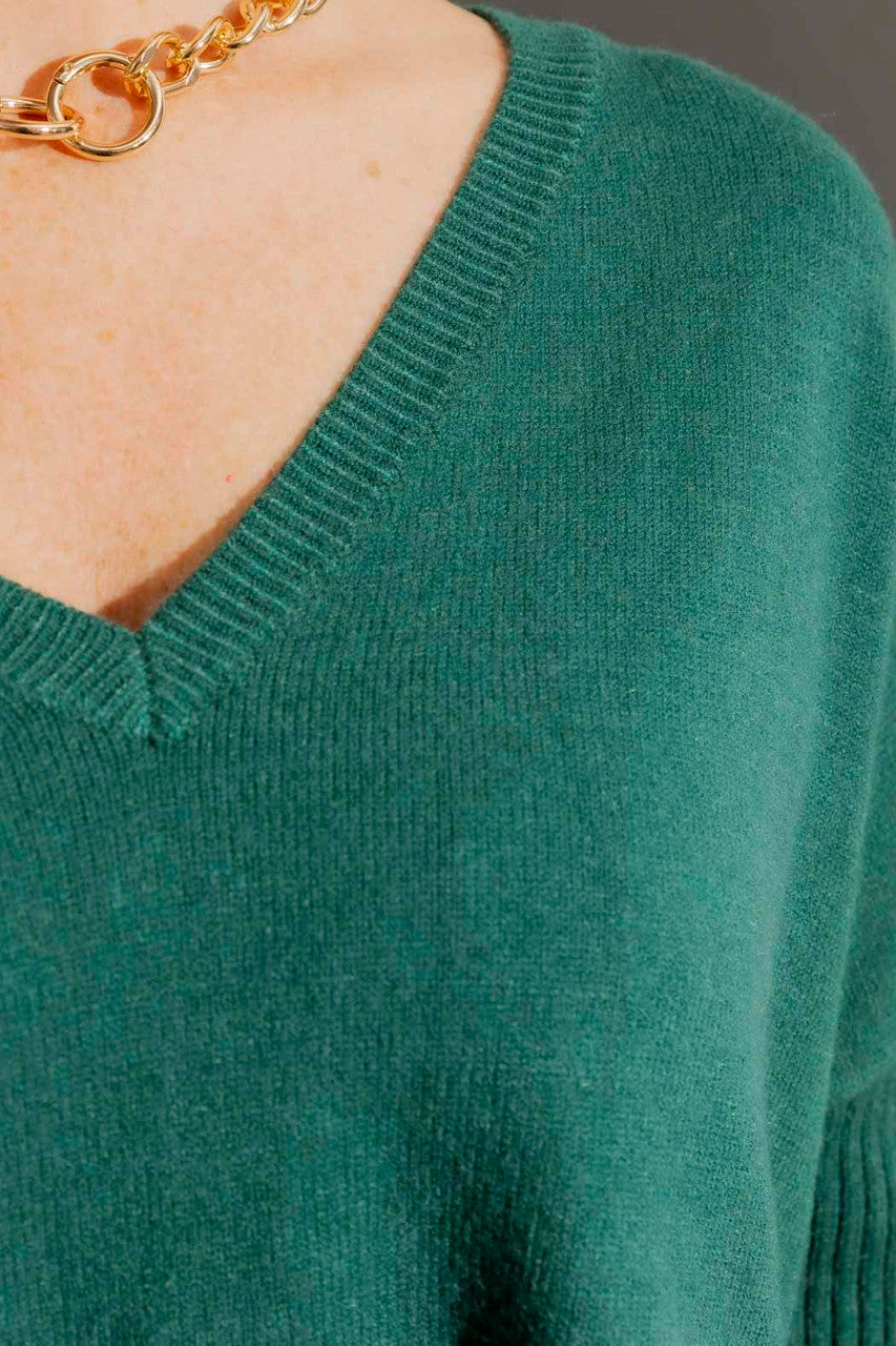 Forest Classic Oversized Jumper Forest Sm