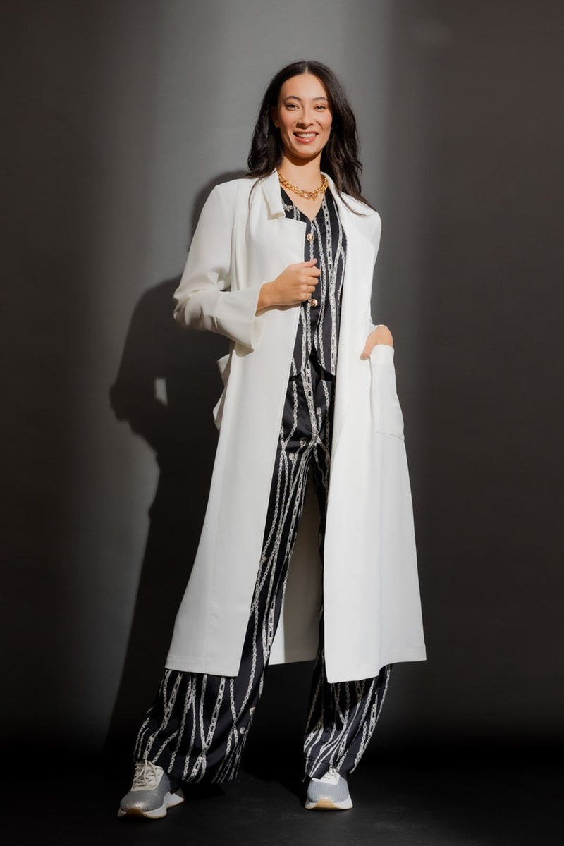 IVORY Euro Trench Coat