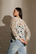 Natural Chunky Crochet Knit