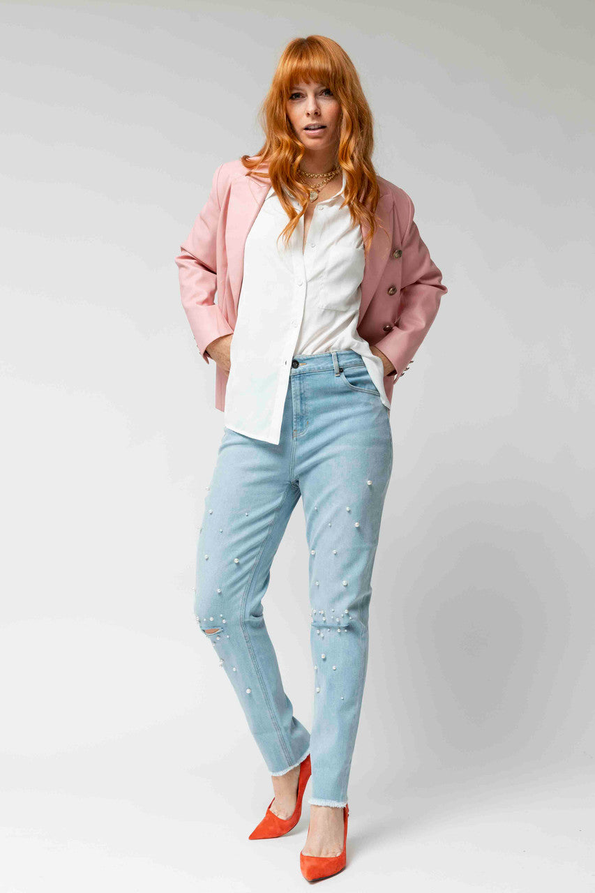 White Everyday Silky Shirt