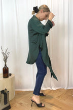 Teal Satin Zhoush Shirt - FINAL SALE