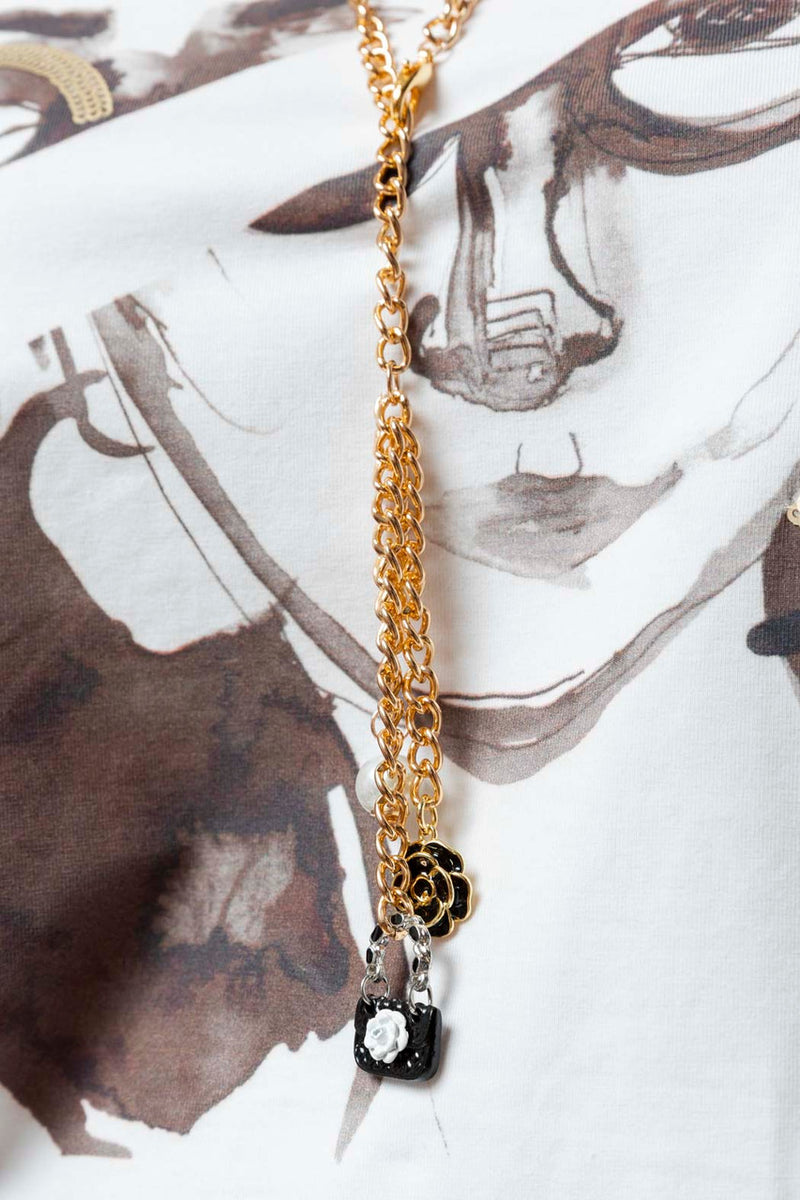 Long Gold Handbag Chain S