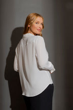 White Midi Asana Shirt