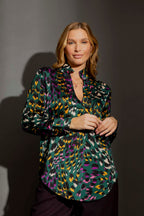 Teal Animal Blogger Shirt Teal Animal