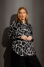 Black Silky Asana Shirt