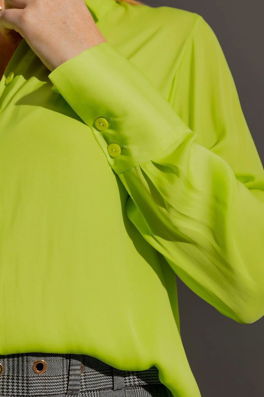Neon Silky Asana Shirt