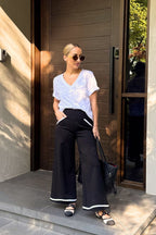 White Cotton Pearl T-Shirt