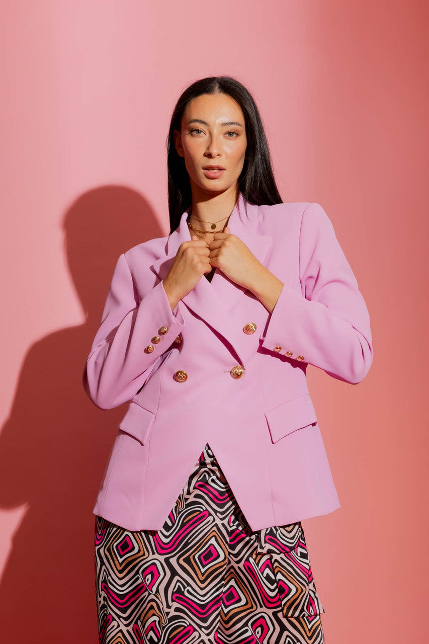 Pale Pink Sisca Blazer Pale Pink