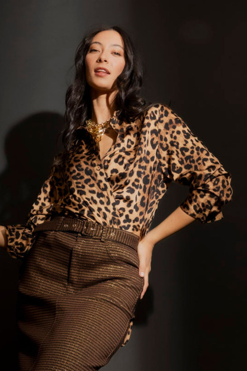 Tan Animal Charlie Shirt Tan Animal