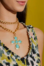 Chartreuse Camo Bell Cami Chartreuse Camo