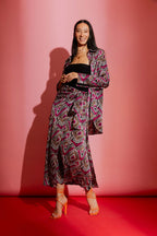 Pink Swirl Boyfriend Shirt Pink Swirl