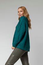 Jade Diamond V Neck Jumper