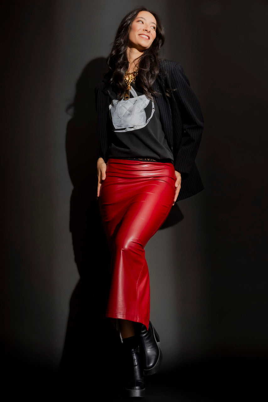 Red Coated Miracle Skirt