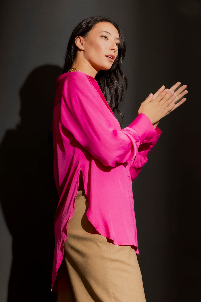 Fuschia Charlie Shirt Fuchsia