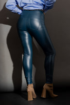 Slate Croc Coated Miracle Pants