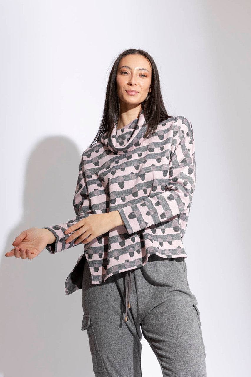 Pink Gigi Roll Jumper