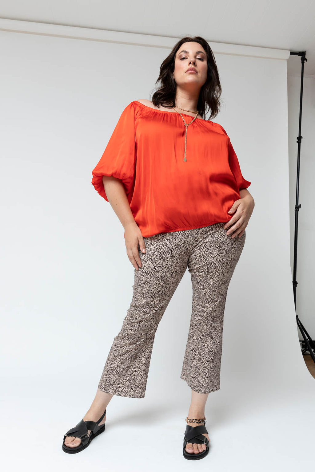 Animal Print Easy Days Stretch Pants - Final Sale