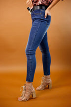 Chambray Lizzie Slim Jean - SALE