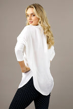 White Seta Combo Top - SALE