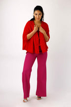 Red Wonder Crop Cardi - FINAL SALE
