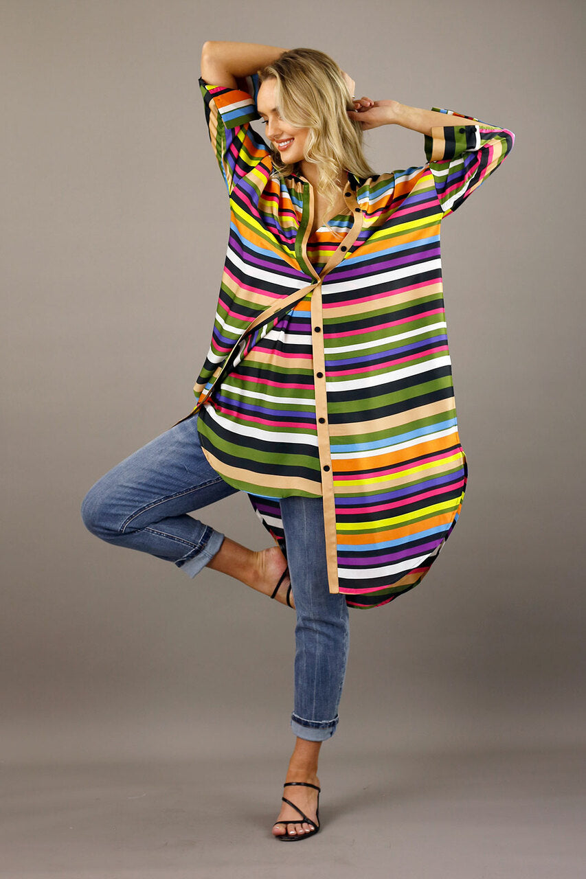 Colour Strip Nano Amber Shirt