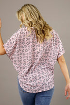 Pink Animal Silky Slip-On Tee - SALE