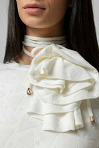 Ivory Rosette Belt