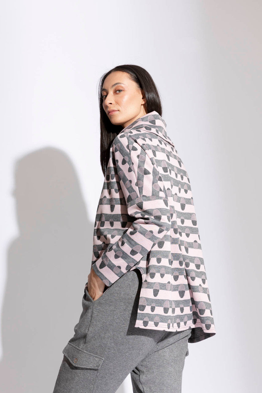 Pink Gigi Roll Jumper