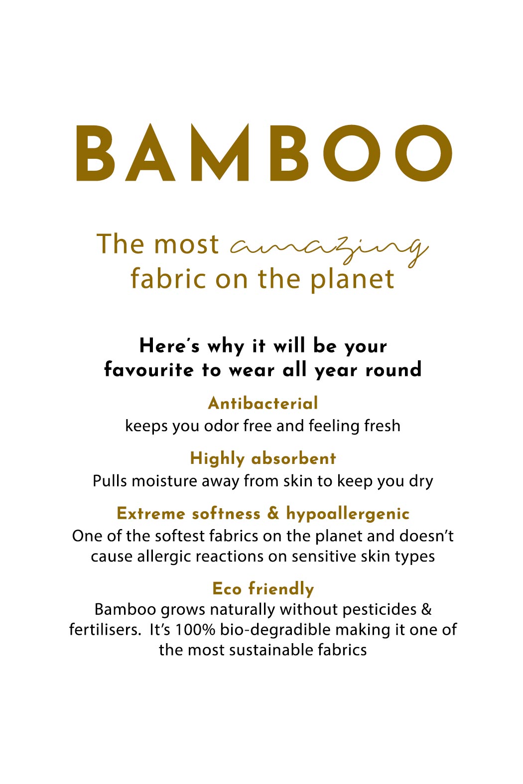 Black Bamboo Overtee