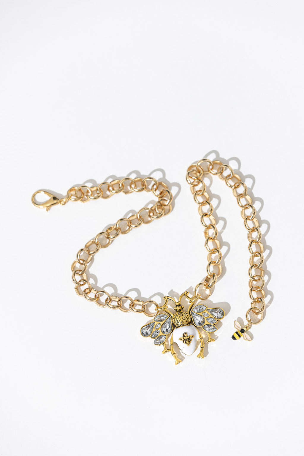 Gold Queen Bee Necklace