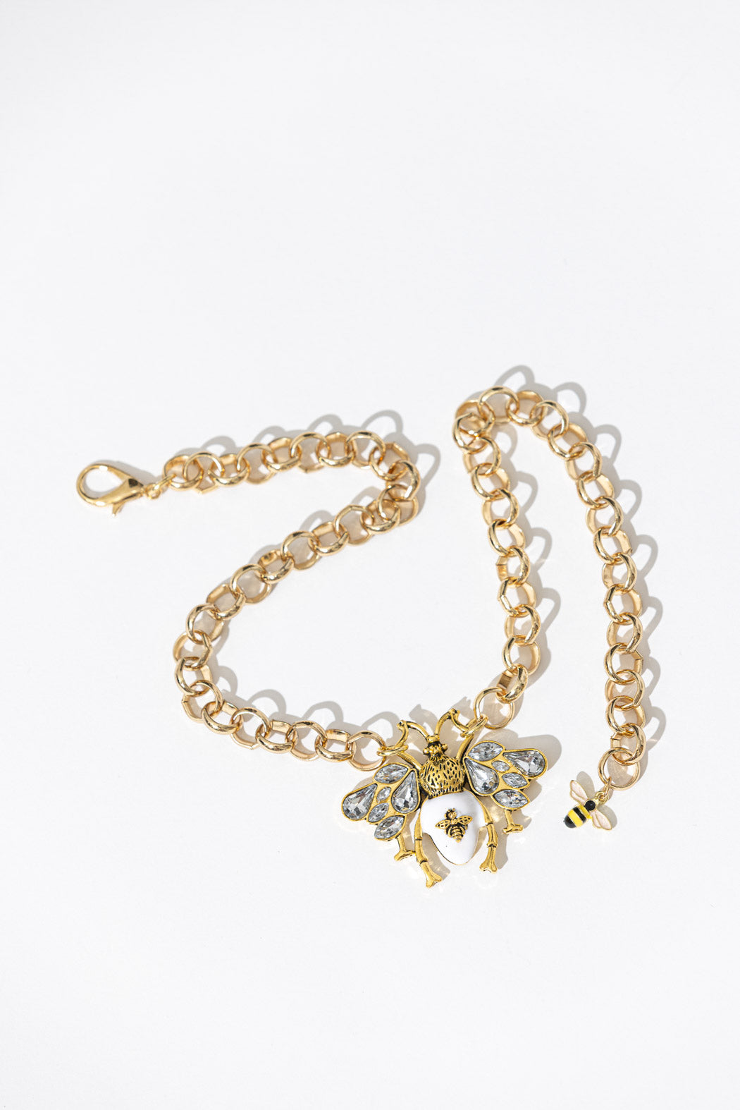 Gold Queen Bee Necklace