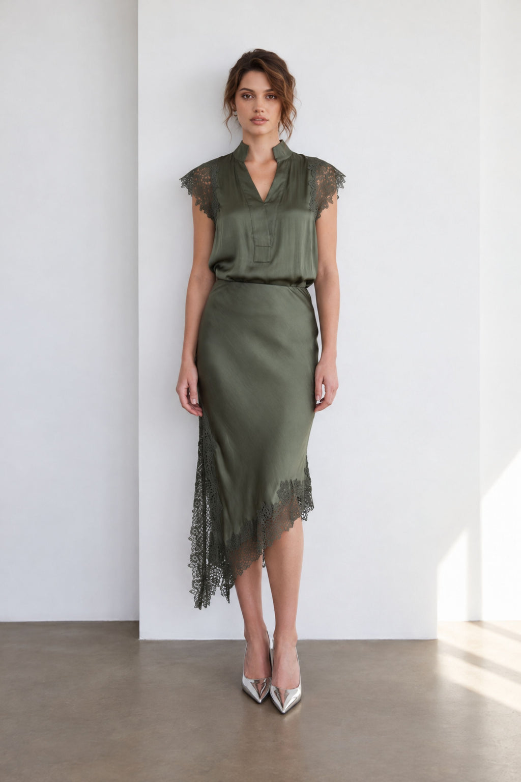 Khaki Glow Madrid Blogger Shirt