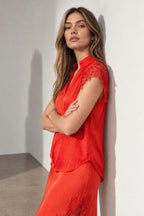 Tomato Glow Madrid Blogger Shirt
