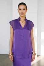 Purple Glow Madrid Blogger Shirt