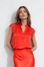 Tomato Glow Madrid Blogger Shirt