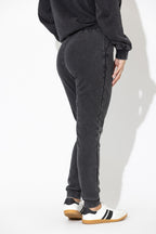 Charcoal Washed Cotton Lounge Pant