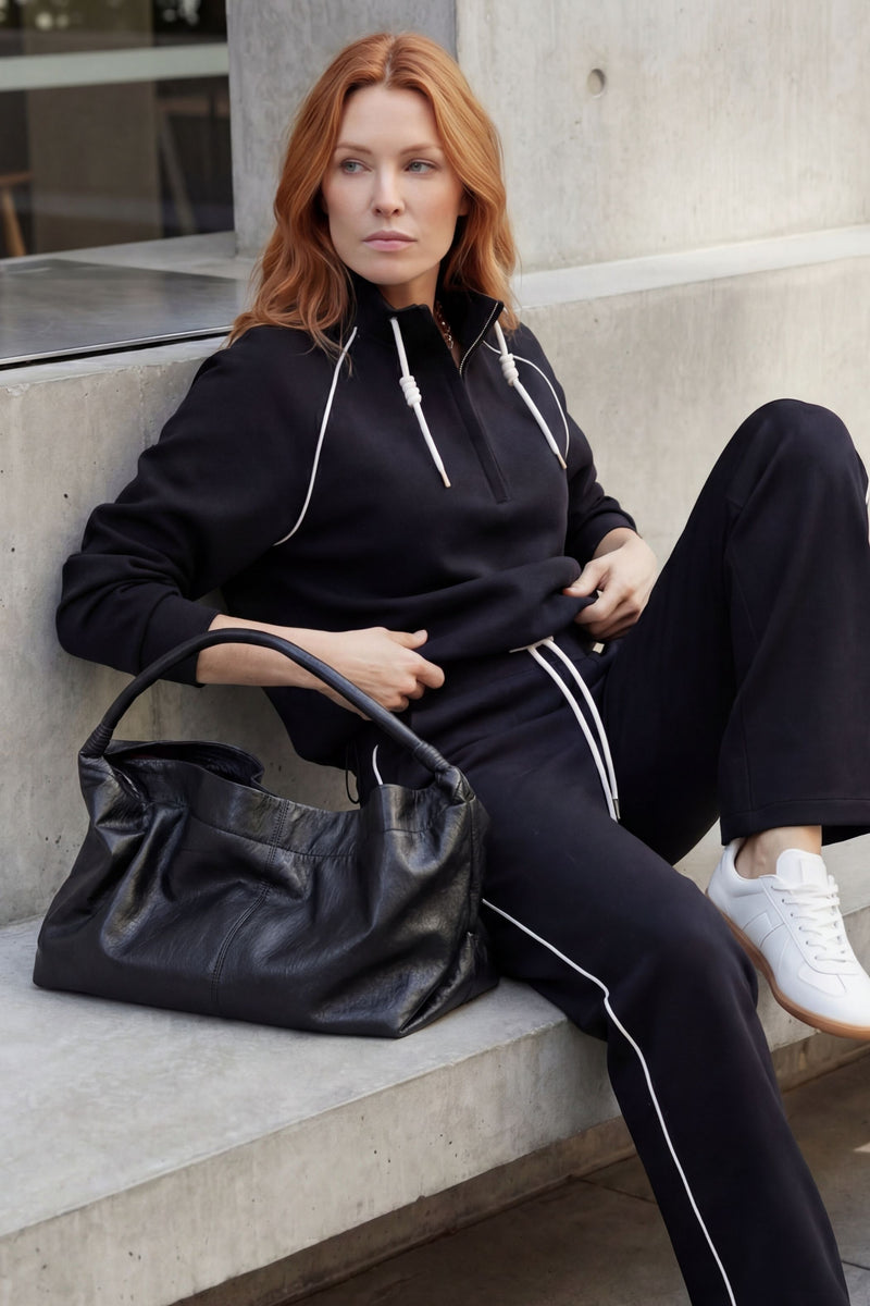 Black Scuba Hamptons Jumper