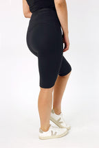 Black Ponte Bike Shorts - FINAL SALE