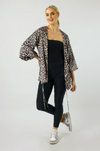 Black Printed Slim Cargo - FINAL SALE