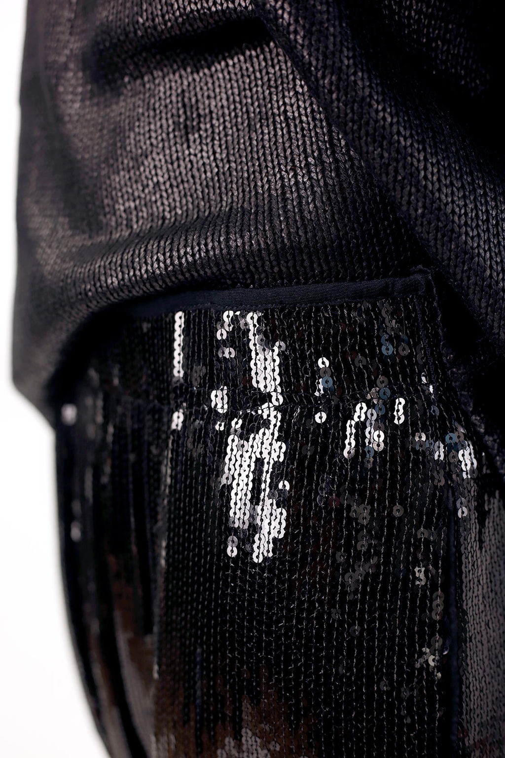 Black Sequin Droppie