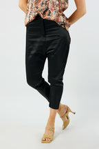Black Satin Droppie - NT