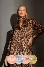 Tan Animal Silky Blogger Tan Animal