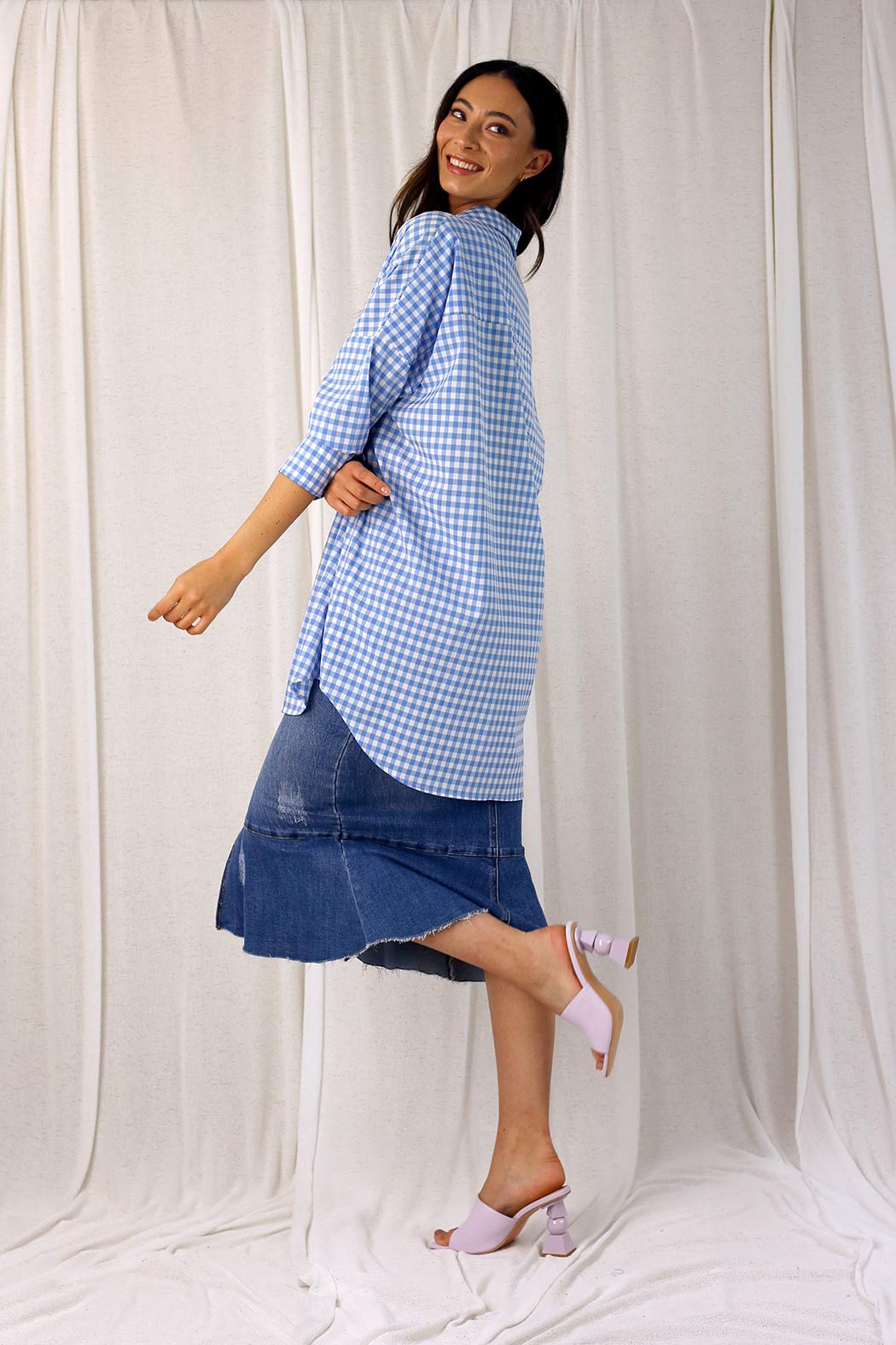 Blue Check Blake Shirt - SALE