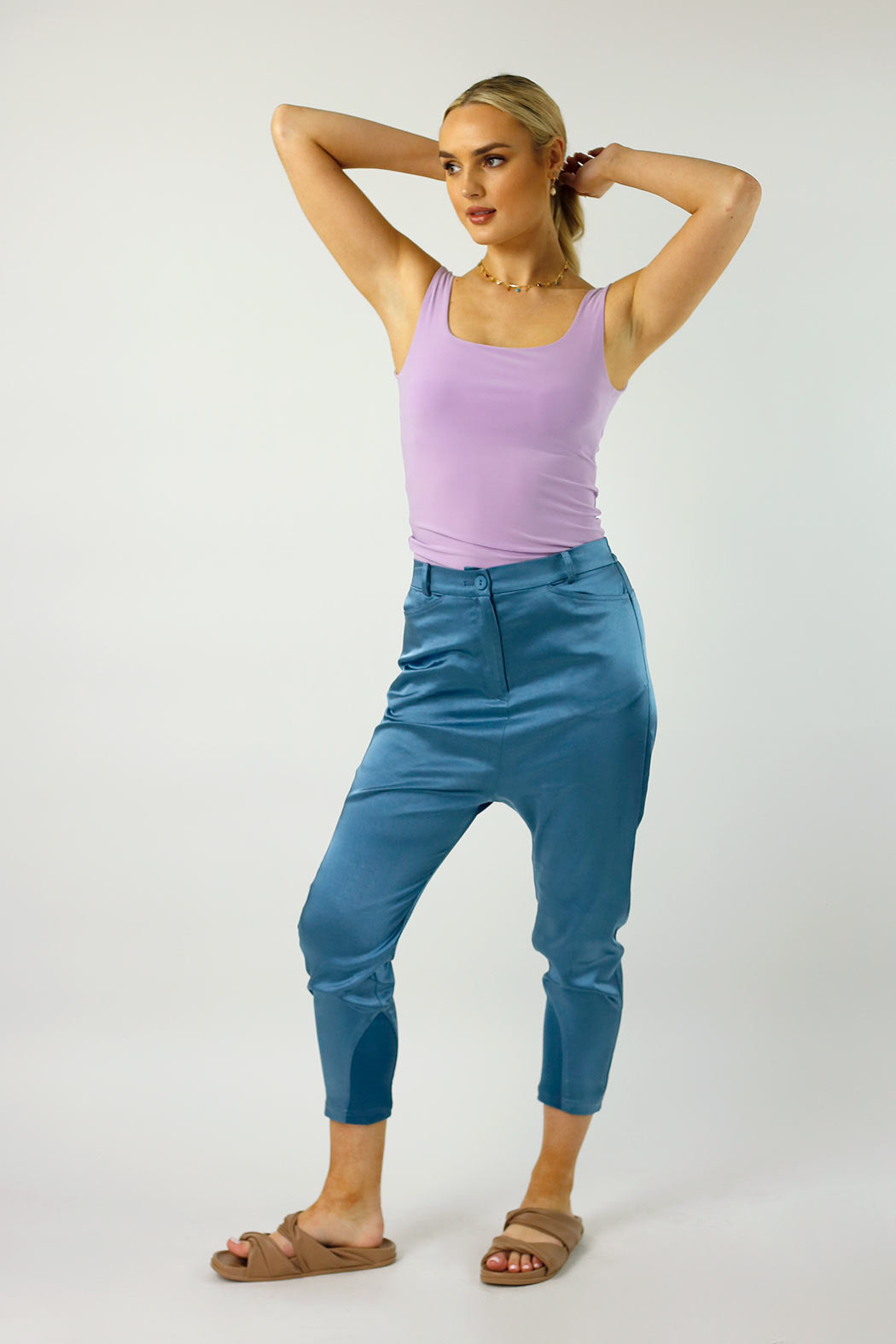 Sky Blue Satin Droppie_NT